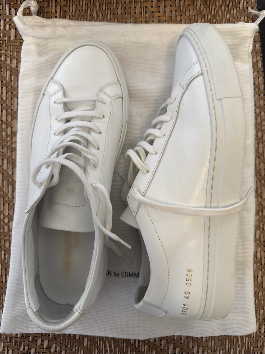 Common projects original achilles leather sneakers WHITE IT 40 - worn twice View 6