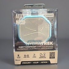 Altec Lansing HydraTrek Bluetooth WaterproofSpeaker - Aqua Blue
