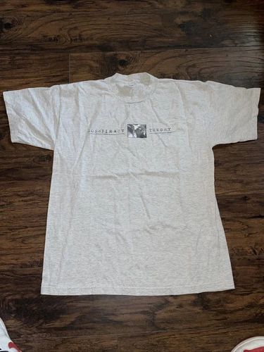 1997 Conspiracy Theory T Shirt VTG 80s Cult Movie Mel Gibson Julia Roberts XL