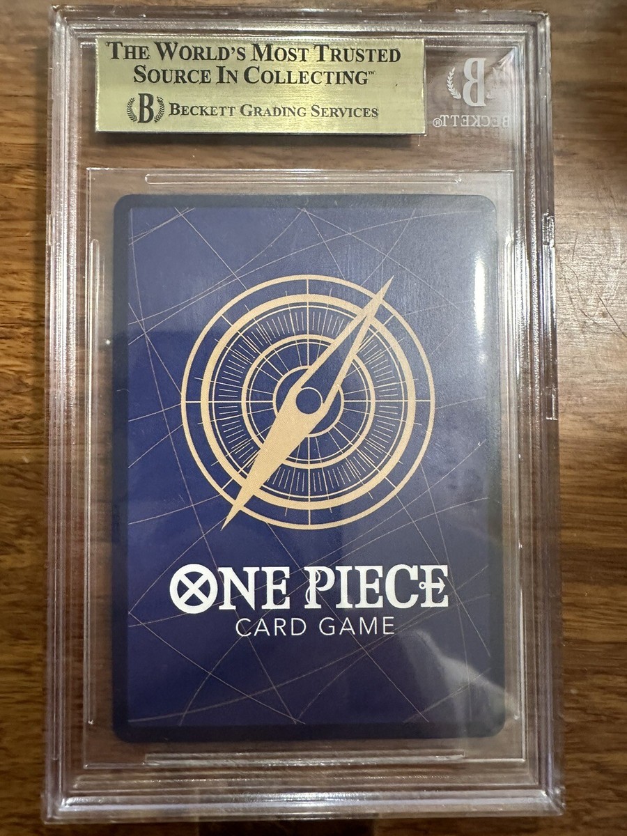 【新品未使用】glossy dot one-piece ONE PIECE CARD OP05 MONKEY D LUFFY SR ST01-012 Oda Signature