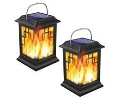 Elegant Outdoor Lighting with Waterproof Design : NEXPURE Solar Lanterns 2pack