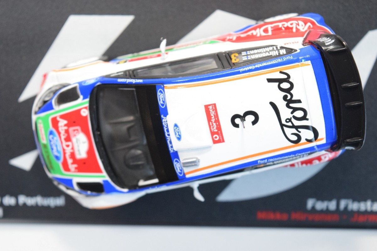 Modèle Réduit 1/43 ALTAYA - Ford Fiesta RS WRC #3 Rallye Portugal 2011 (Hirvonen) - Occasion, Boîte Abîmée