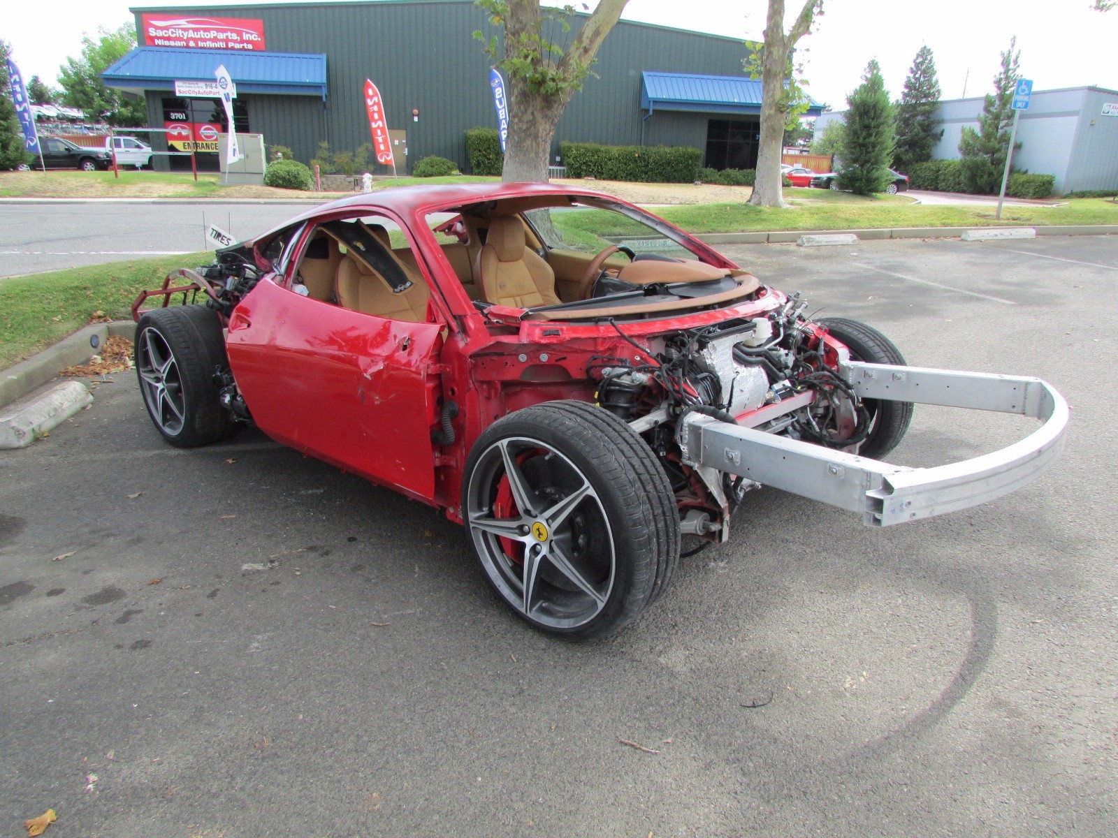 Ferrari 458 Italia, Phantom Power Harness, Used P/N 245789