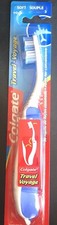 1 Colgate Travel Voyage 90 Soft Folding Travel Toothbrush Blue On the Go