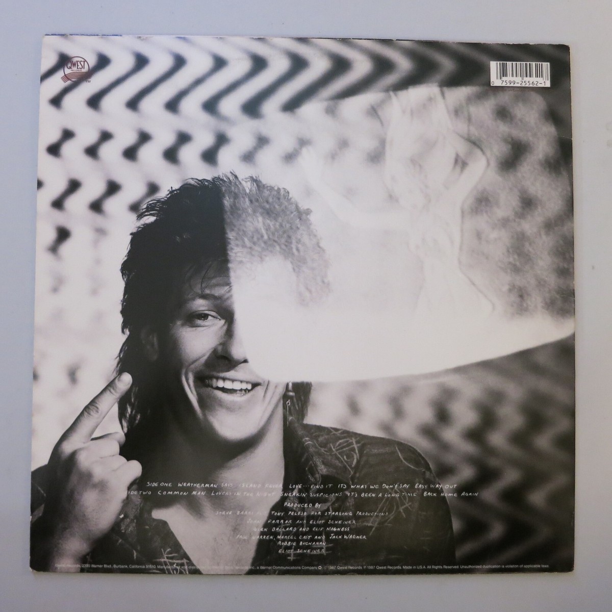 Jack Wagner-Don't Give Up Your Day Job-QWest 1-25562 OG '87 EX