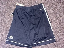 Adidas Climalite Squad 17 Short size M Youth Soccer BK4772 Black NWT
