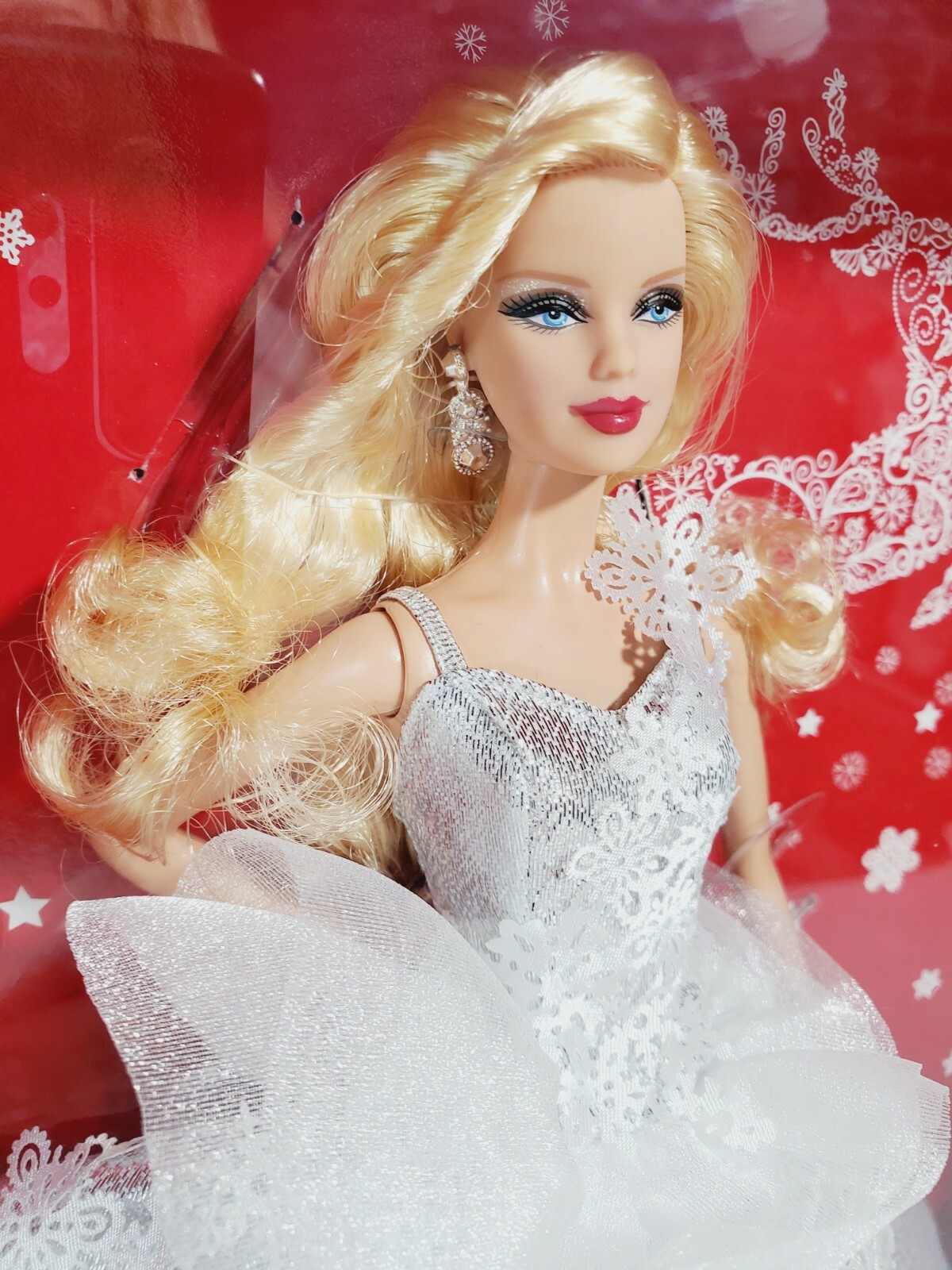 NEW Holiday Barbie 2013 Doll Barbie Collector Mattel #X8271 25th ...