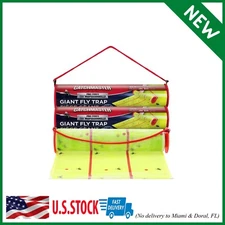 Giant Fly Glue Trap by - 1 Packs 30 Feet Each Pre-Baited, Ready to U