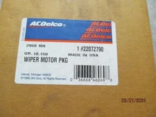 ACDelco 22072790 wiper motor Factory OEM made in USA  Free shipping