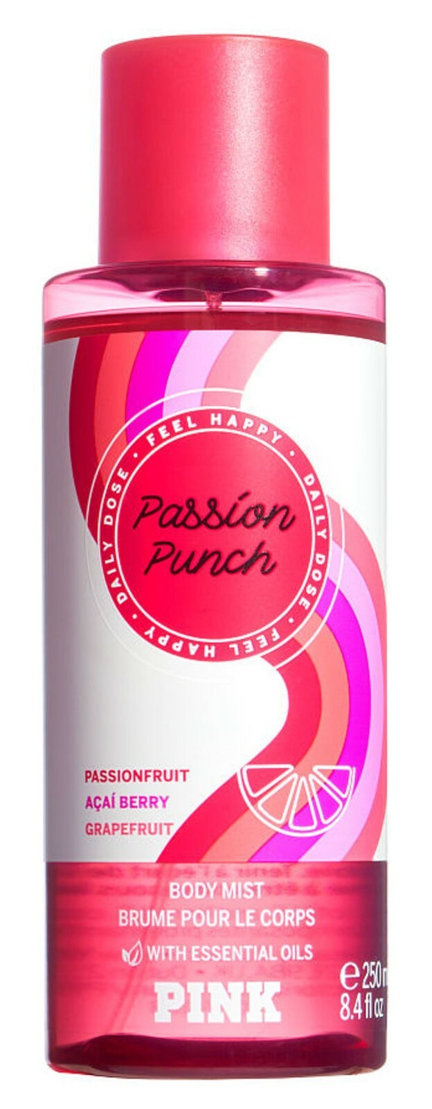 Victoria's Secret Pink New! Superfruit Body Mist PASSION PUNCH 250ml