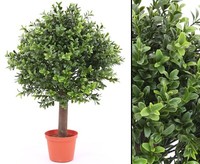Buchskugel KüNstlich Mit Uv Schutz HöHe Ca. 45Cm Durchmesser 30Cm Von Ibizanos