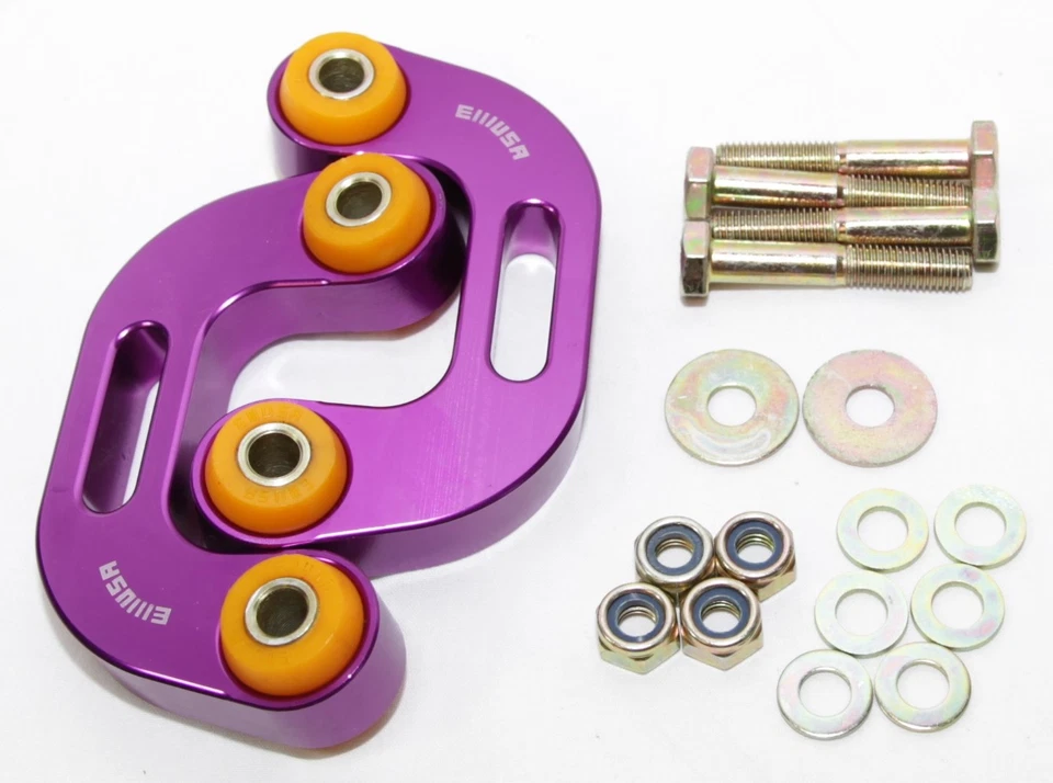 Barra estabilizadora delantera + trasera para Subaru Impreza WRX 2002-2007 vagón/sedán púrpura Foto 3 de 4