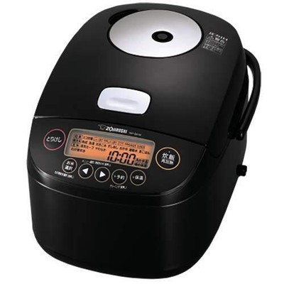 ZOJIRUSHI Pressure IH Rice Cooker (1 sho) Black NP-BK18-BA 