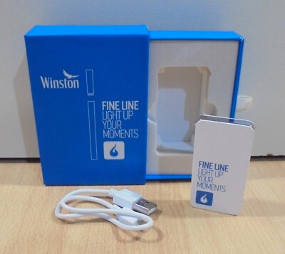 WINSTON CIGARETTES LIMITED EDITION ADVERTISIGN USB ELECTRONIC LIGHTER WITH BOX | eBay WINSTON CIGARETTES LIMITED EDITION ADVERTISIGN USB ELECTRONIC LIGHTER WITH BOX | eBay