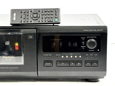 Pro Refurb Sony CDP-CX57 CD Player Pre-owned With Remote, Tested
