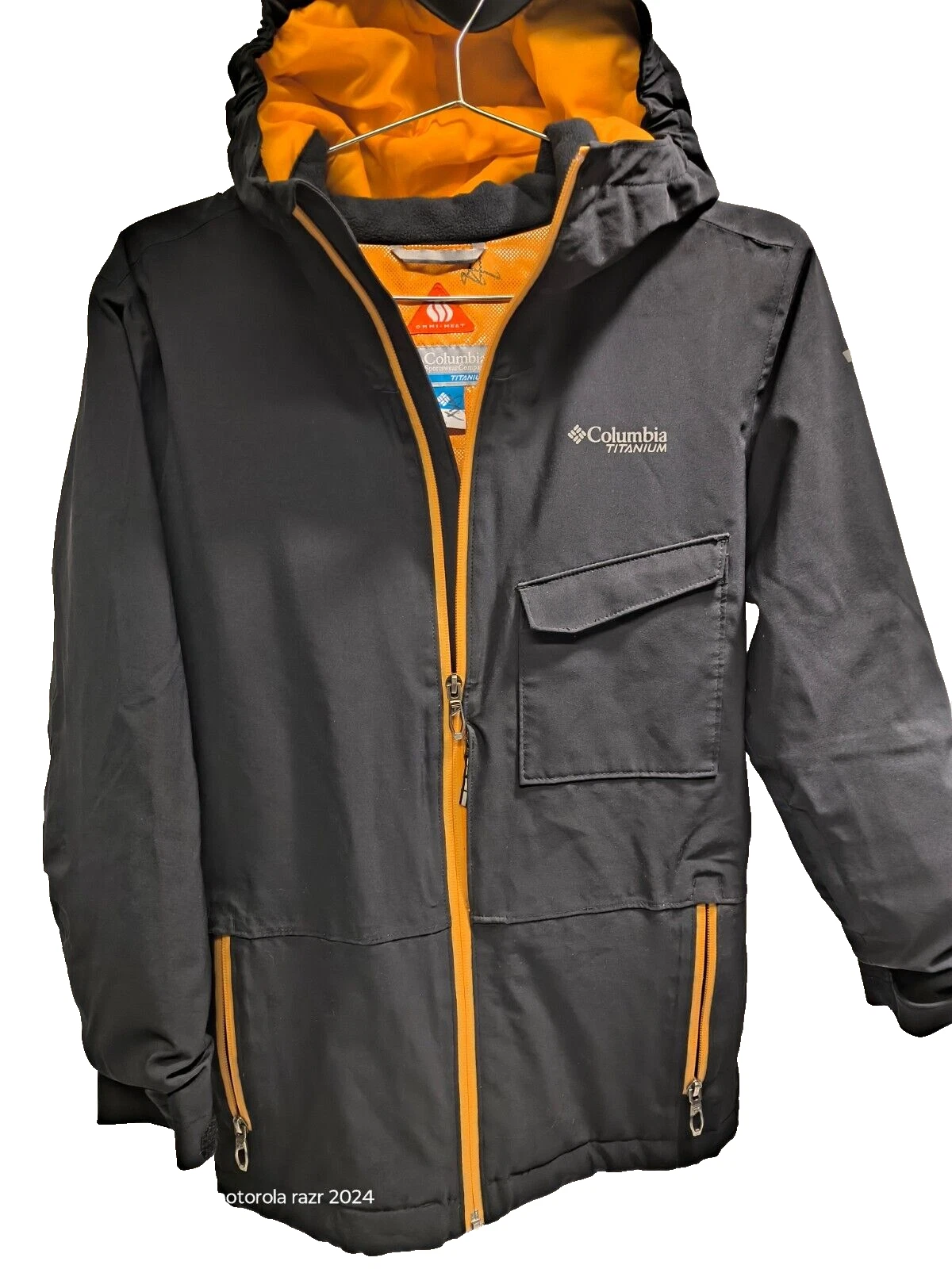 Columbia Jacket Outerwear Medium Omni Heat orange/black
Opens in a new window or tab