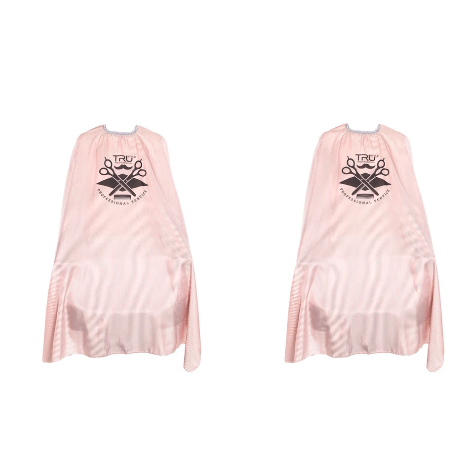 BEAUTY&MORE 2x B&M Haarschneideumhang Classic Barber Shop - 140x160cm TRU - 954-R