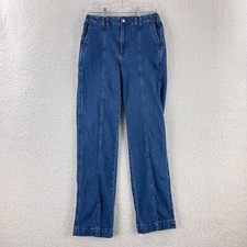 Madewell The Perfect Vintage Straight Jeans Womens Size Blue Denim High-Rise