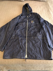 hooded golf rain jacket