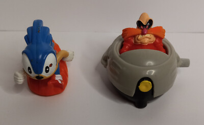 Vintage 1993 McDonalds Happy Meal Toys: Sega Sonic The Hedgehog