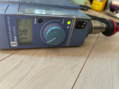 IKA OVERHEAD STIRRER Eurostar PWR CV S1 mixer euro star digital  2000 rpm