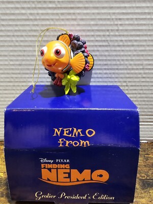 Disney Pixar Finding Nemo Grolier President's Edition Christmas Ornament