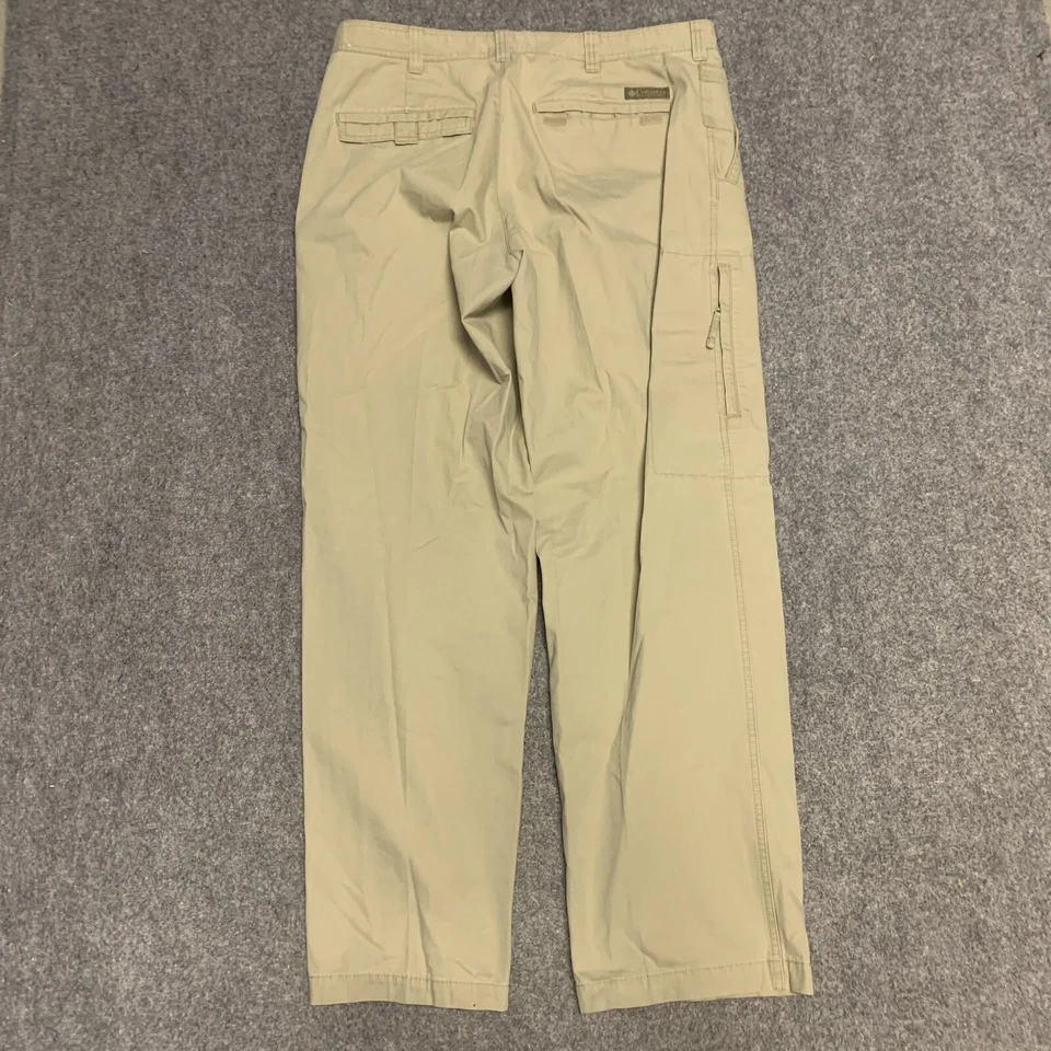 Columbia Pants Mens size  36x32 Flat Front Zip Fly Hunting - Image 2 of 4