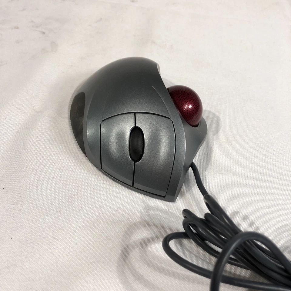Logitech Trackman T-BB18 Marble Ball USB Trackball Mouse 810-000766 - Image 4 of 4