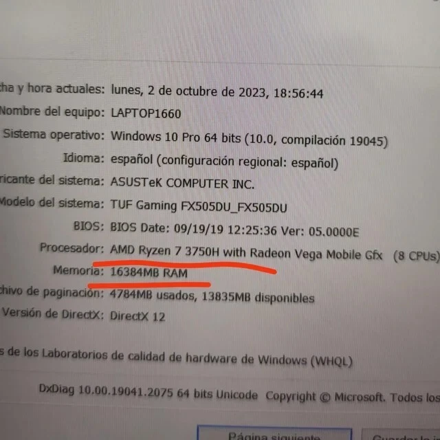 Portátil gaming potente 1660ti - Imagen 4 de 4