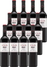 12 Flaschen Les Jamelles Merlot, Vin Pays d´Oc Languedoc 0,75