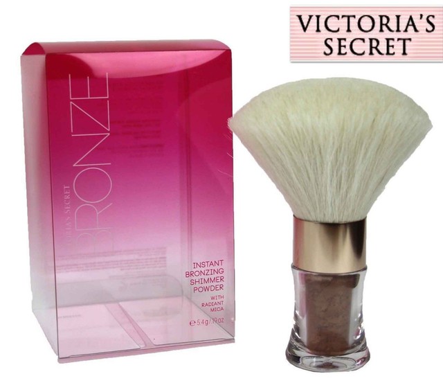 NEW Victorias Secret BRONZE Instant Bronzing Shimmer Powder Body Brush