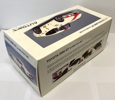 AutoArt 1/18 Toyota 2000GT 24 Hours Fuji 1967 EMPTY BOX OUTER