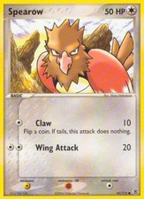 Pokemon Spearow (81/116) FireRed & LeafGreen LP on eBay