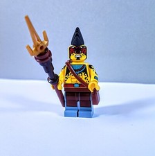 Lego minifigure PIRATA isolano nativo NUOVO con borsa e bastone tridente