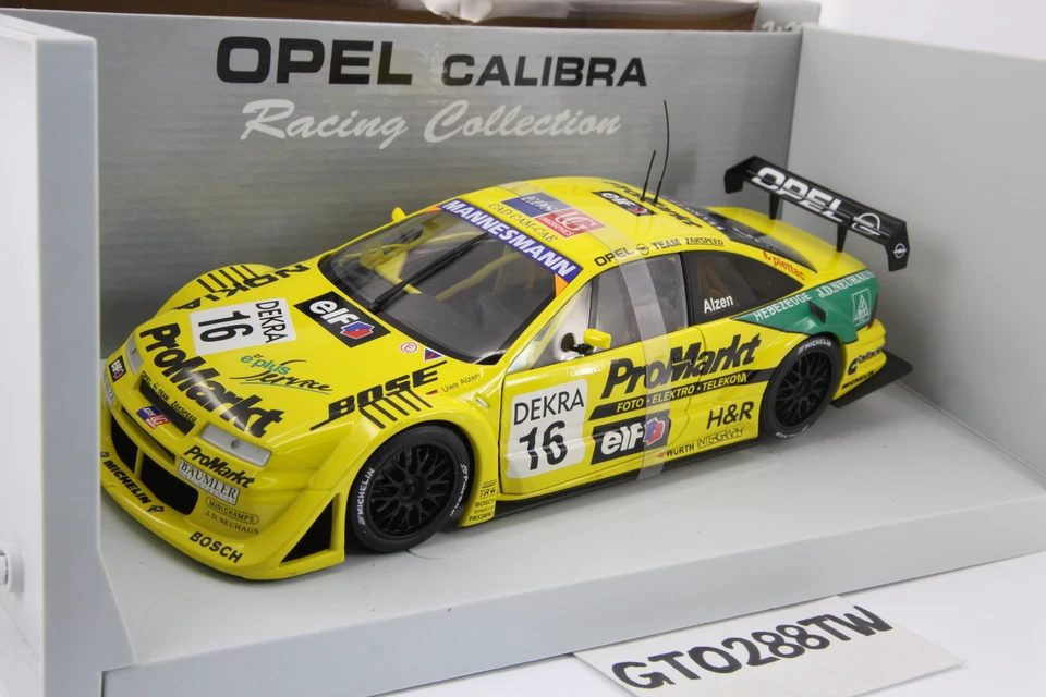 UT/Minichamps 1:18 scale OPEL CALIBRA V6 ITC/DTM 1996 "ProMarkt" #16 Uwe Alzen - Image 3 of 4