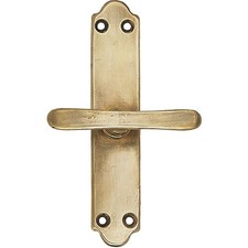 SCHÖRGHOFER Fenstertrieb ALT - WIEN - mit Getriebe, Messing poliert unlackiert