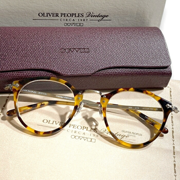 OLIVER PEOPLES OV7953 505 Limited 雅 OLIVER PEOPLES Eyeglasses Miyabi OV7953 505 DTB Tortoiseshell