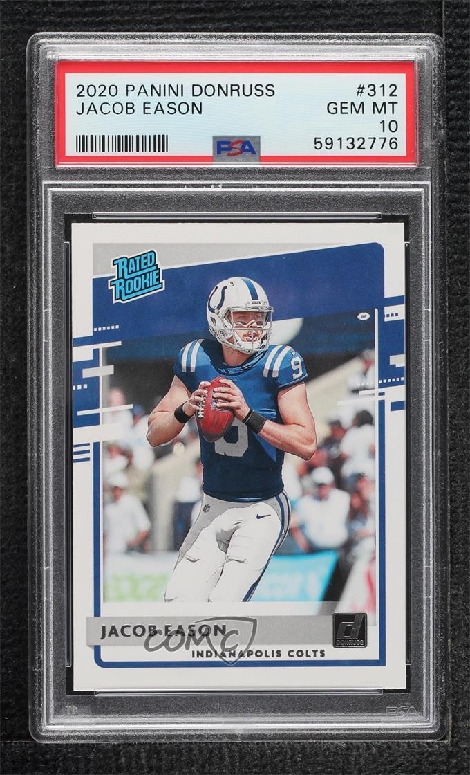 Jacob Eason Panini Donruss #312 Base