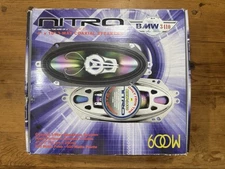 New Set of Nitro 4x10” Speakers With Grills. Part # BMW 3410.  600 Watts, 4 Ohm.