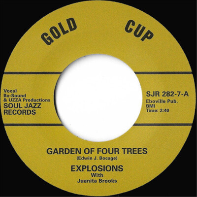 The Explosions Garden of Four Trees (With Juanita Brooks) (Vinyl) 7'' Single