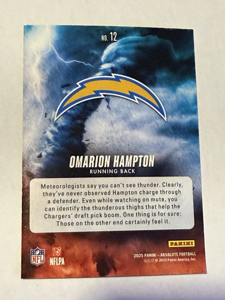 2025 Absolute By Storm Omarion Hampton | eBay