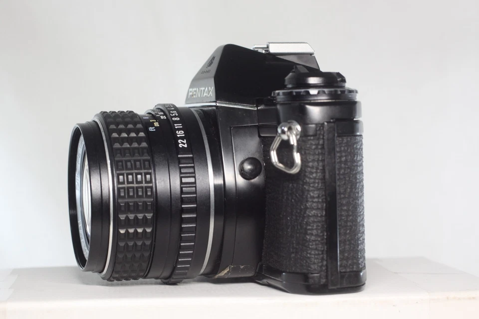 AS IS Pentax ME 35mm SLR Film Camera + SMC Pentax-M 50mm F/1.4 Lens From Japan - Image 4 of 4