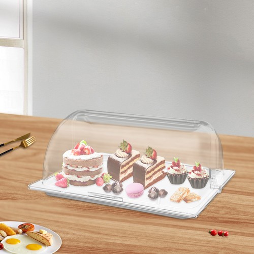Servierständer Dessertständer Tablett Tellerkasten mit Deckel für Speisenbuffet - Bild 1 von 22