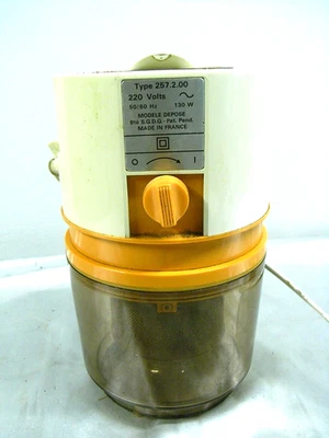 🇫🇷 MOULIN A CAFÉ MOULINEX TYPE 257-2-00 VINTAGE ORANGE COFFEE GRINDER - Photo 1/4