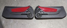 2010-2015 Camaro Ss Interior Door Trim Panels Red Pair 1186117