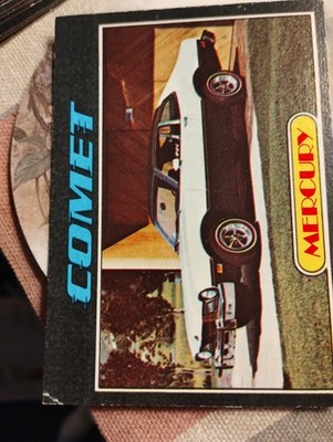 Sk258 Topps Autos of 1977 - No 48 Mercury Comet 