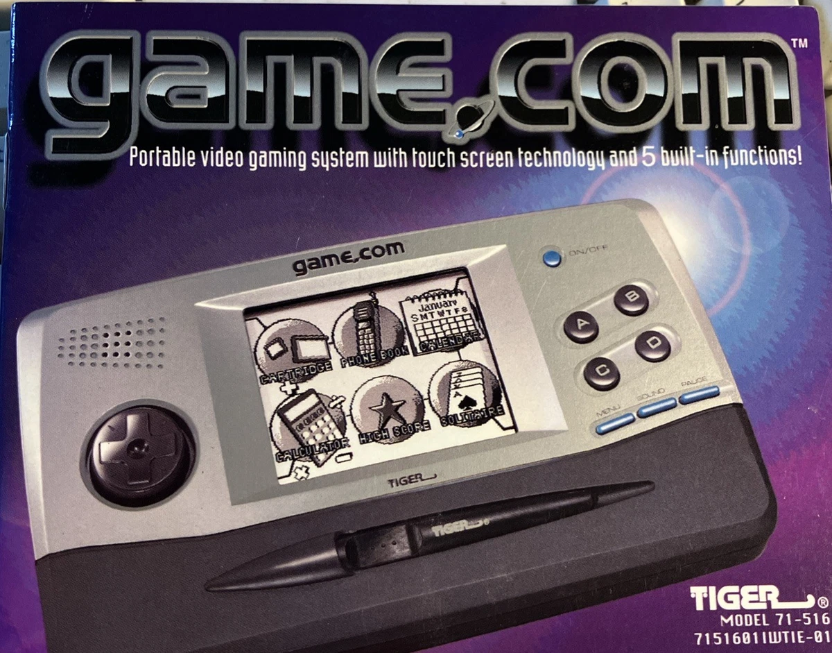 レトロゲーム機　game.com(ゲームコム) タイガー・エレクトロニクス The Game.Com Is The Weirdest Handheld I Have Ever Seen - YouTube