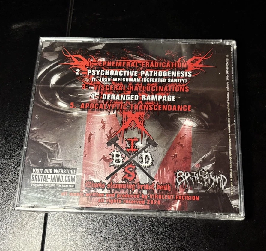 Вирулентное иссечение наркотик индуцированный психоз CD дегуманизированная отвратительная гнилость - Изображение 4 из 4