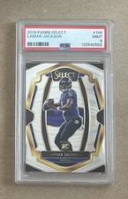 2018 Panini Select Football Lamar Jackson Ravens Rookie Card #149 PSA 9. rookie card picture