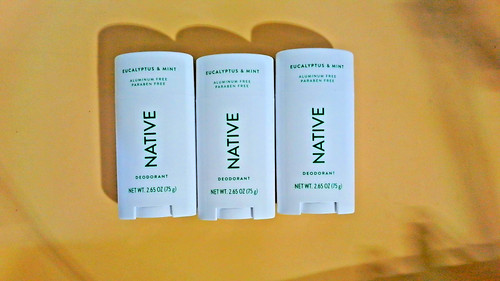 Native Aluminum Free Solid Deodorant Eucalyptus & Mint 2.65oz Lot of 3 FASTSHIP